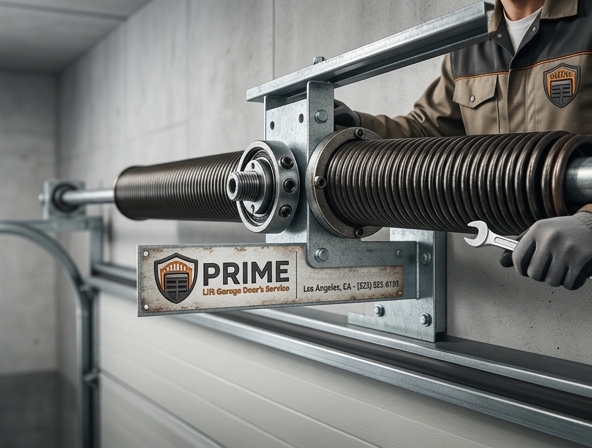 Garage Door Spring Replacement Cost in Los Angeles